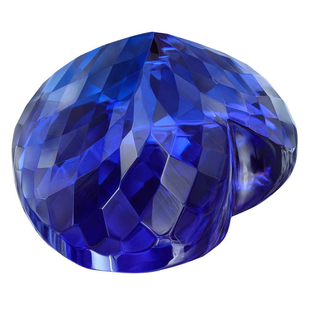 Танзанит, Сердце 15,26 Ct
