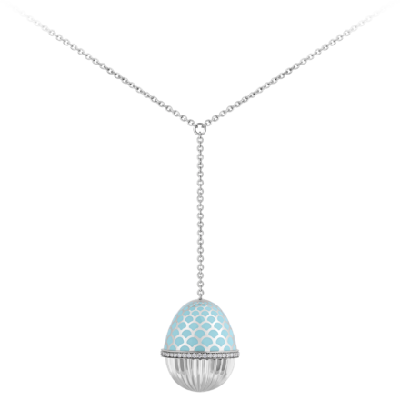 Колье с бриллиантами, белое золото, н.керамика