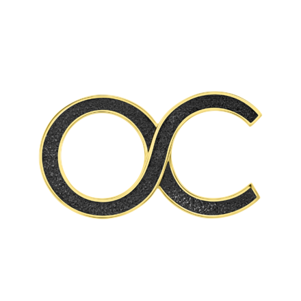 Нагрудный знак из жёлтого золота