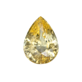 Жёлтый сапфир, SRI LANKA, UNHEATED, Груша, 7,57ct