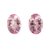 Сет из двух морганитов, Овал, 5,98ct и 5,92ct