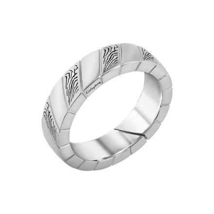 Кольцо, белое золото