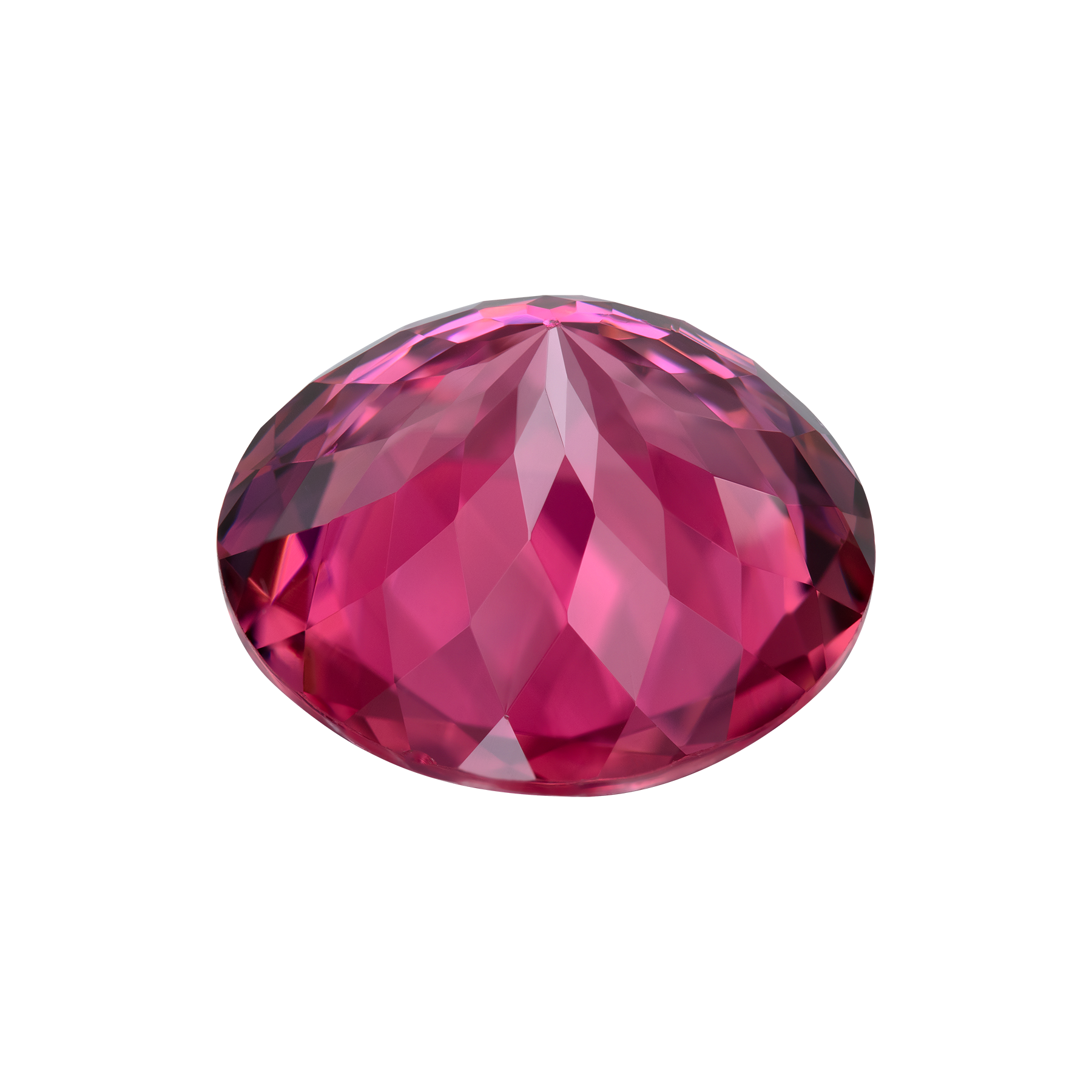 Турмалин Рубеллит, Круг, 8,74ct