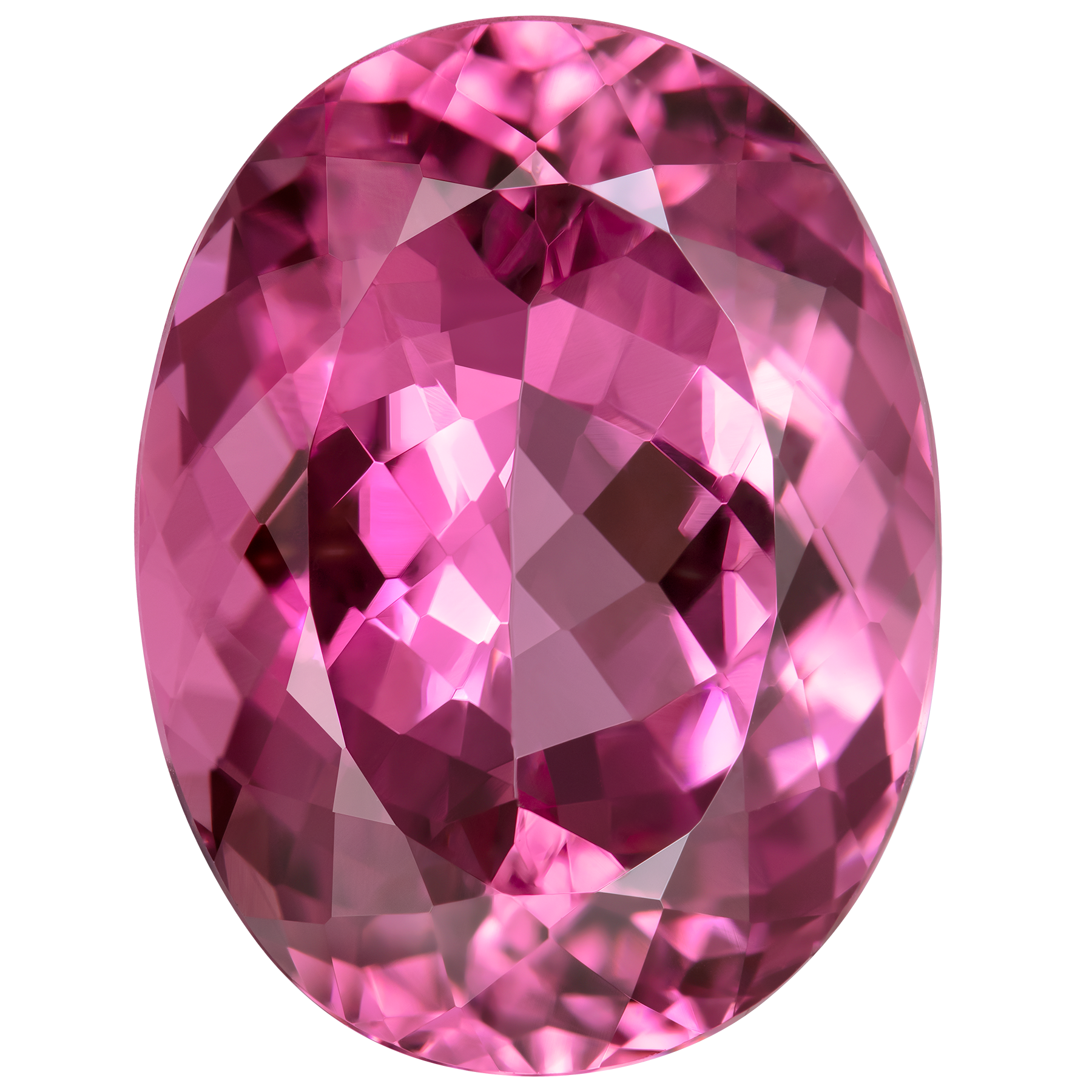 Турмалин Рубеллит, Овал, 14,52ct