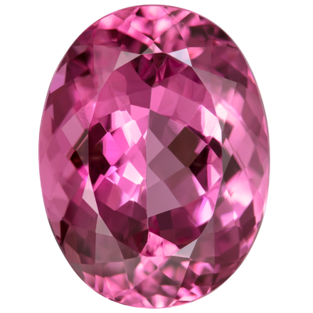 Турмалин Рубеллит, Овал, 14,52ct 1