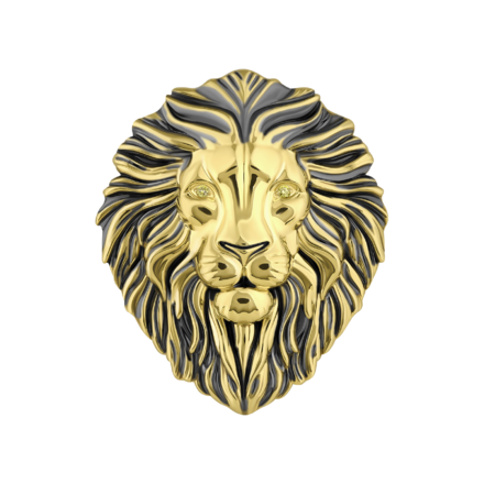 Нагрудный знак желтое золото