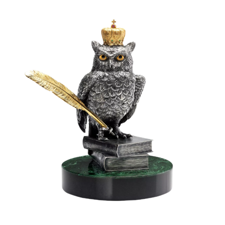 Настольная скульптура Сова