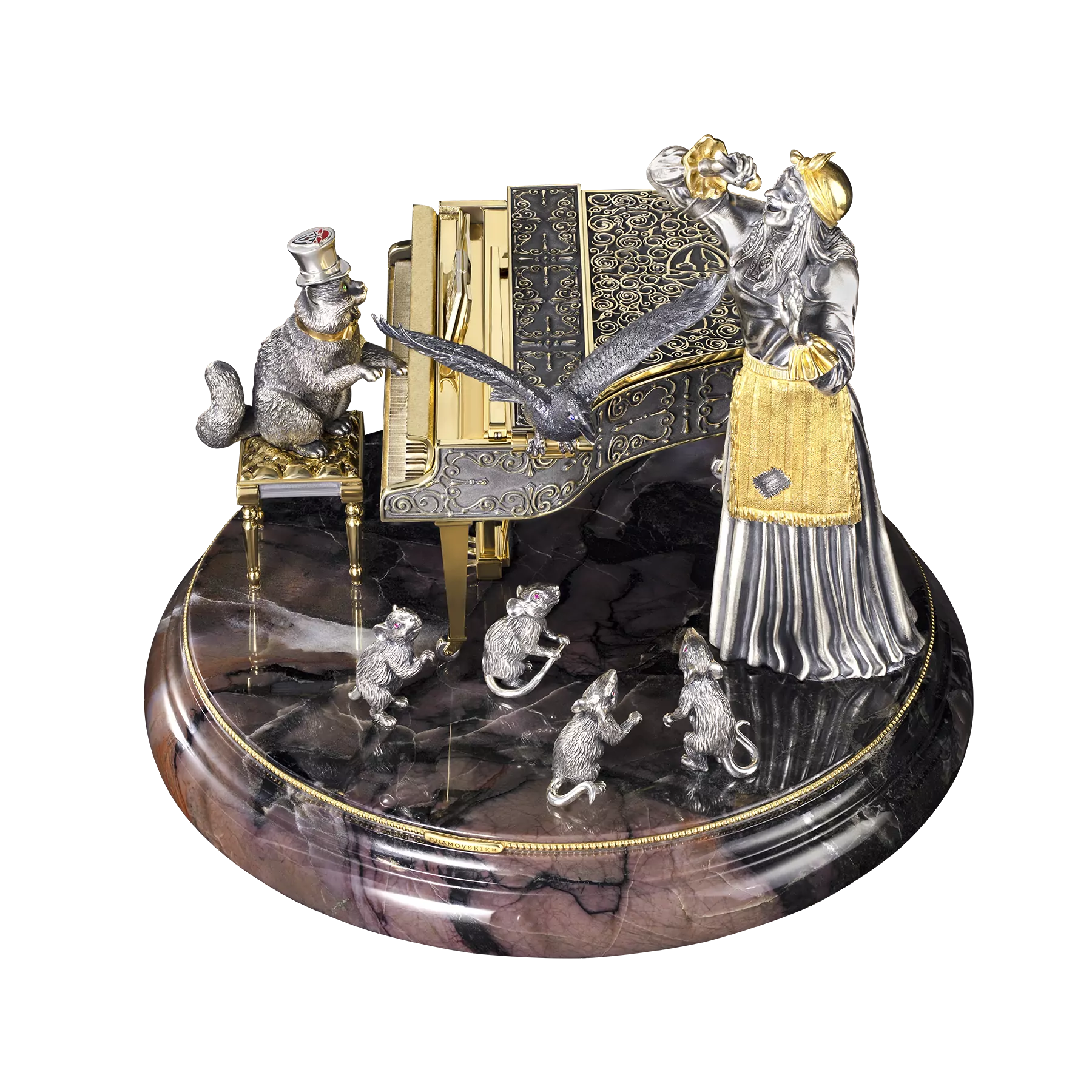 Настольная скульптура Баба Яга