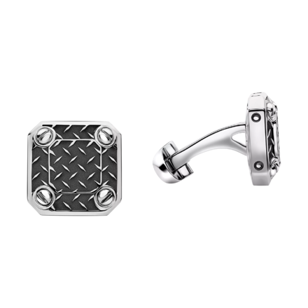 Запонки, белое золото