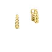 Серьги с бриллиантами, жёлтое и белое золото, н.керамика