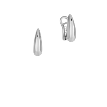 Серьги с рубинами и бриллиантами, белое золото 2