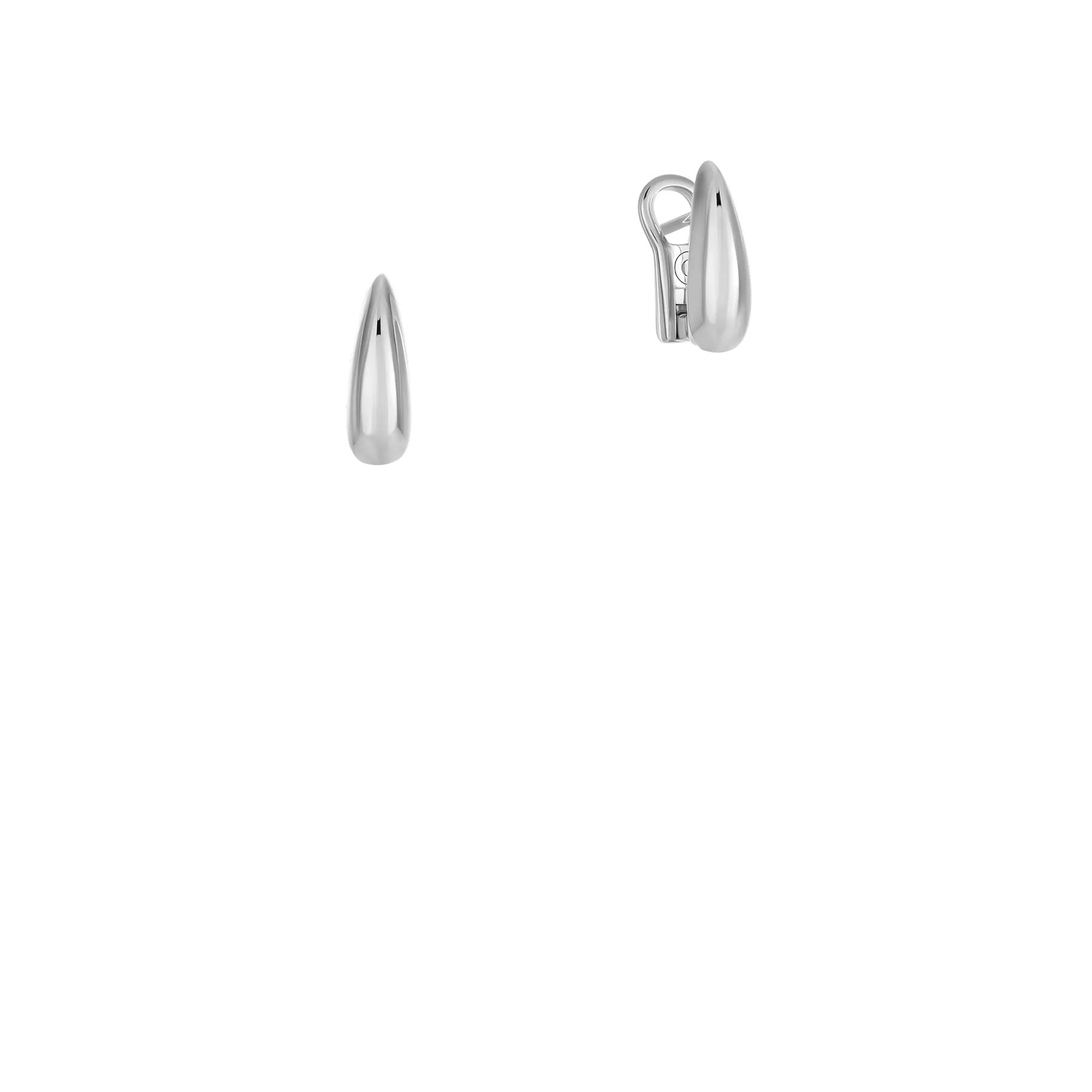 Серьги с бриллиантами, белое золото, н.керамика