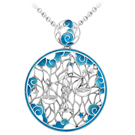 Подвес с бриллиантом, белое золото, н.керамика