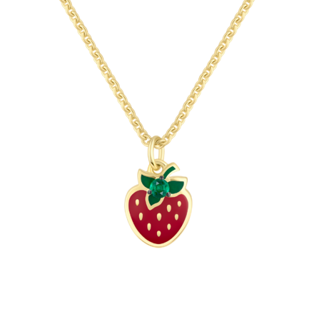 Колье с изумрудом, жёлтое золото, н.керамика