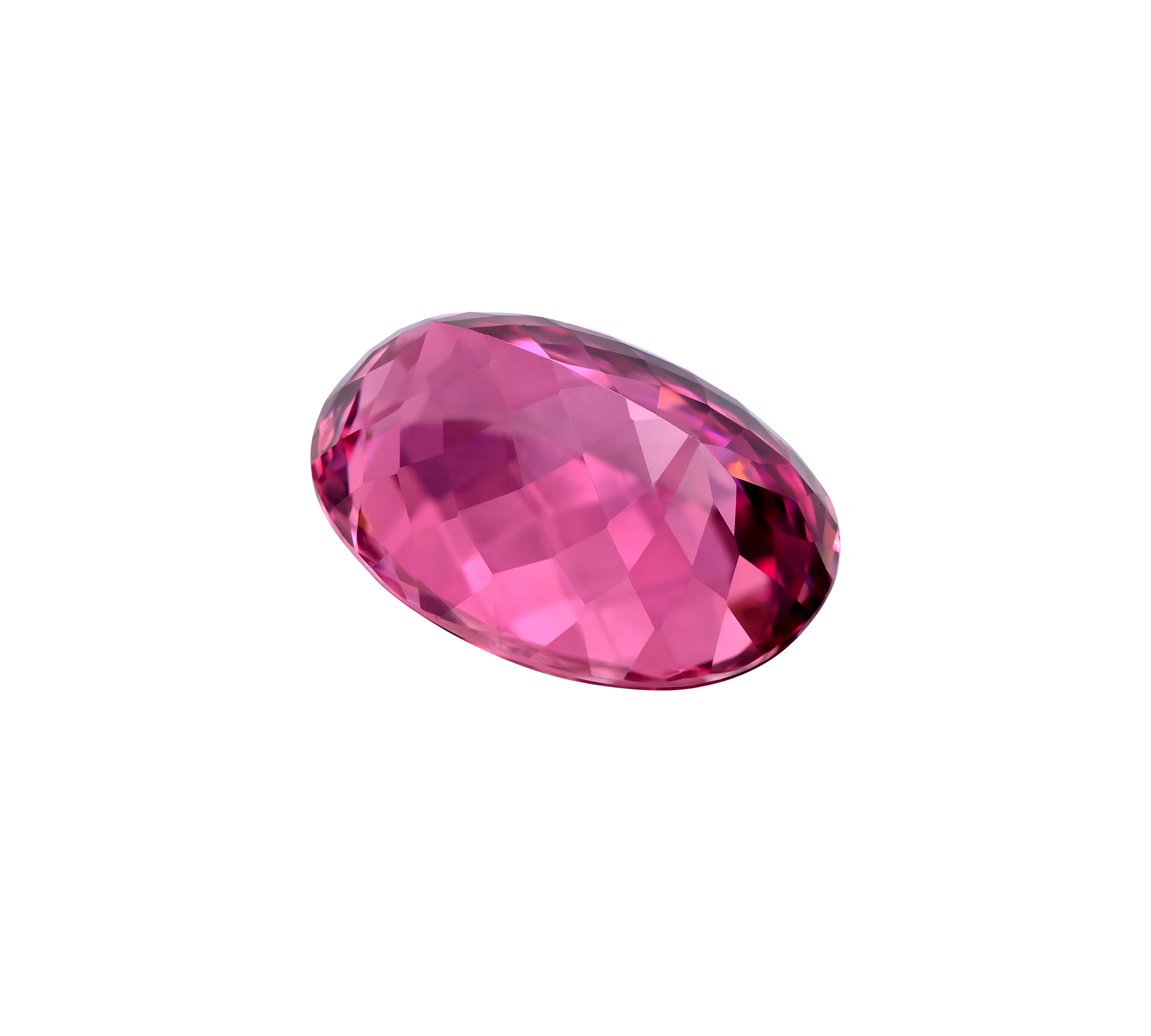 Турмалин Рубеллит, Овал, 12,59ct