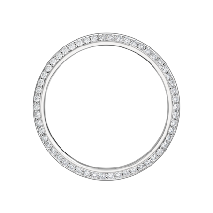 Кольцо с тсаворитами и бриллиантами, белое золото 3