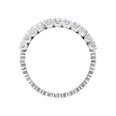 Кольцо с бриллиантами, белое золото