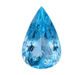 Аквамарин, Груша, 101,69 ct