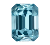 Аквамарин, Изумрудная огранка, 14,86 ct