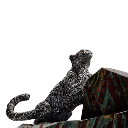 Настольная скульптура «Ирбис» 2