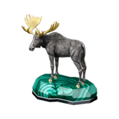 Настольная скульптура «Лось»