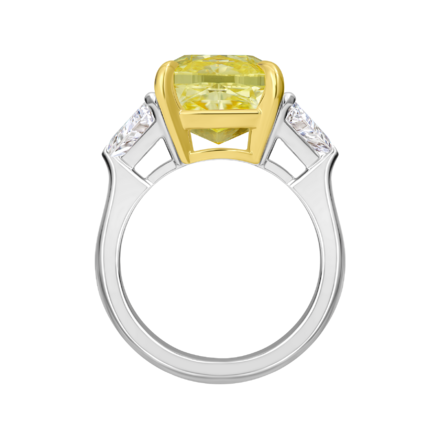 Кольцо с бриллиантами, белое золото 3