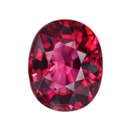 Турмалин Рубеллит, Овал 19,88 ct 1
