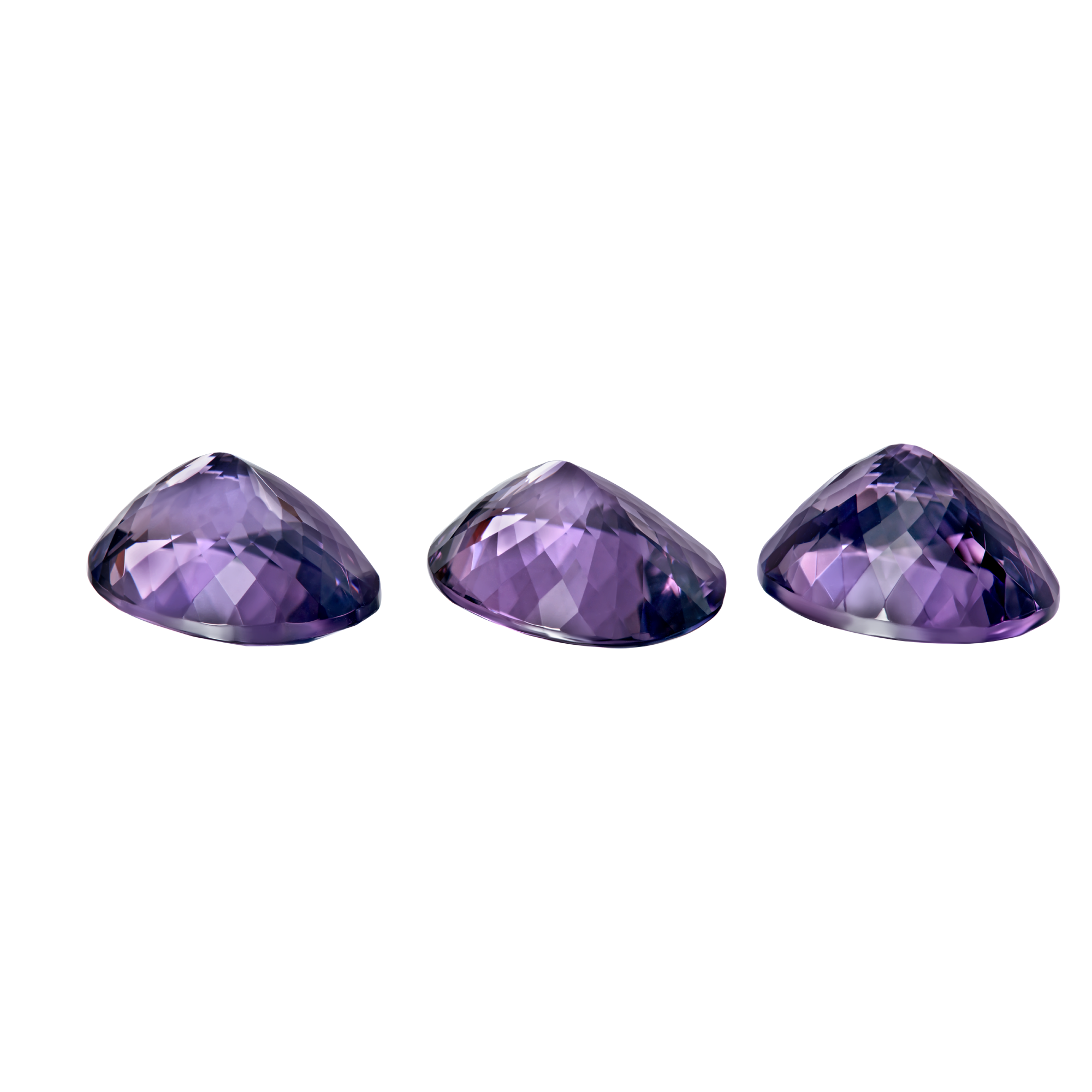 Сет из трех шпинелей, Овал, 16,41 ct