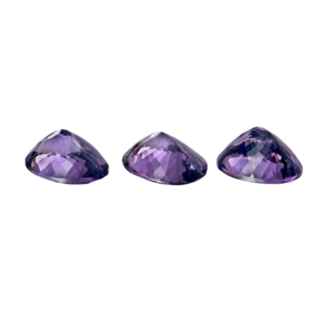 Сет из трех шпинелей, Овал, 16,41 ct 2